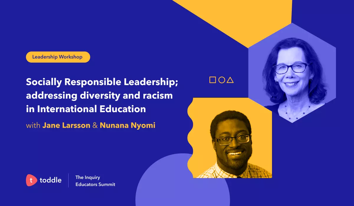 A workshop on socially responsible leadership with Jane Larson and Nunana Nyomi