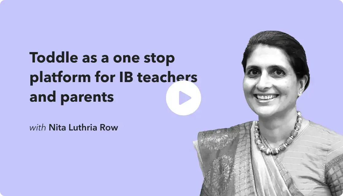 Nita Luthria shares feedback about Toddle 