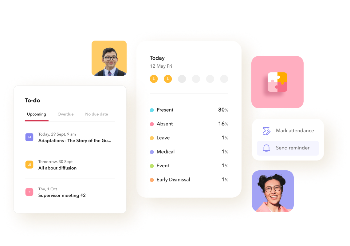 Streamline everyday classroom operations mobile