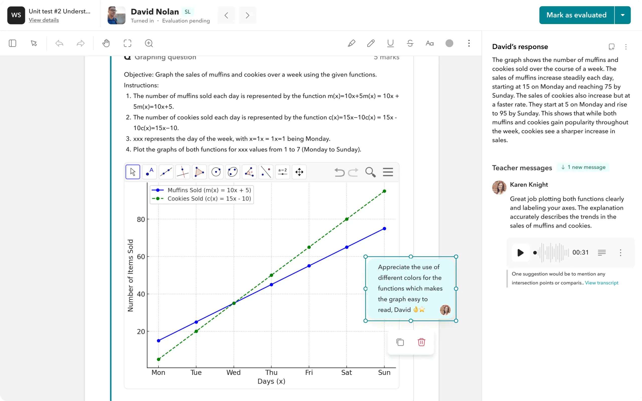 Share multimodal feedback in real time